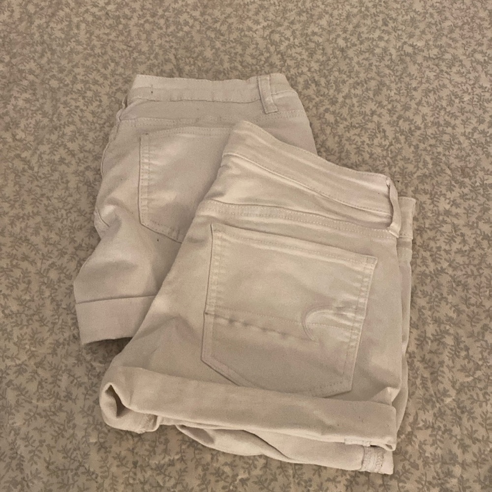 White shorts
